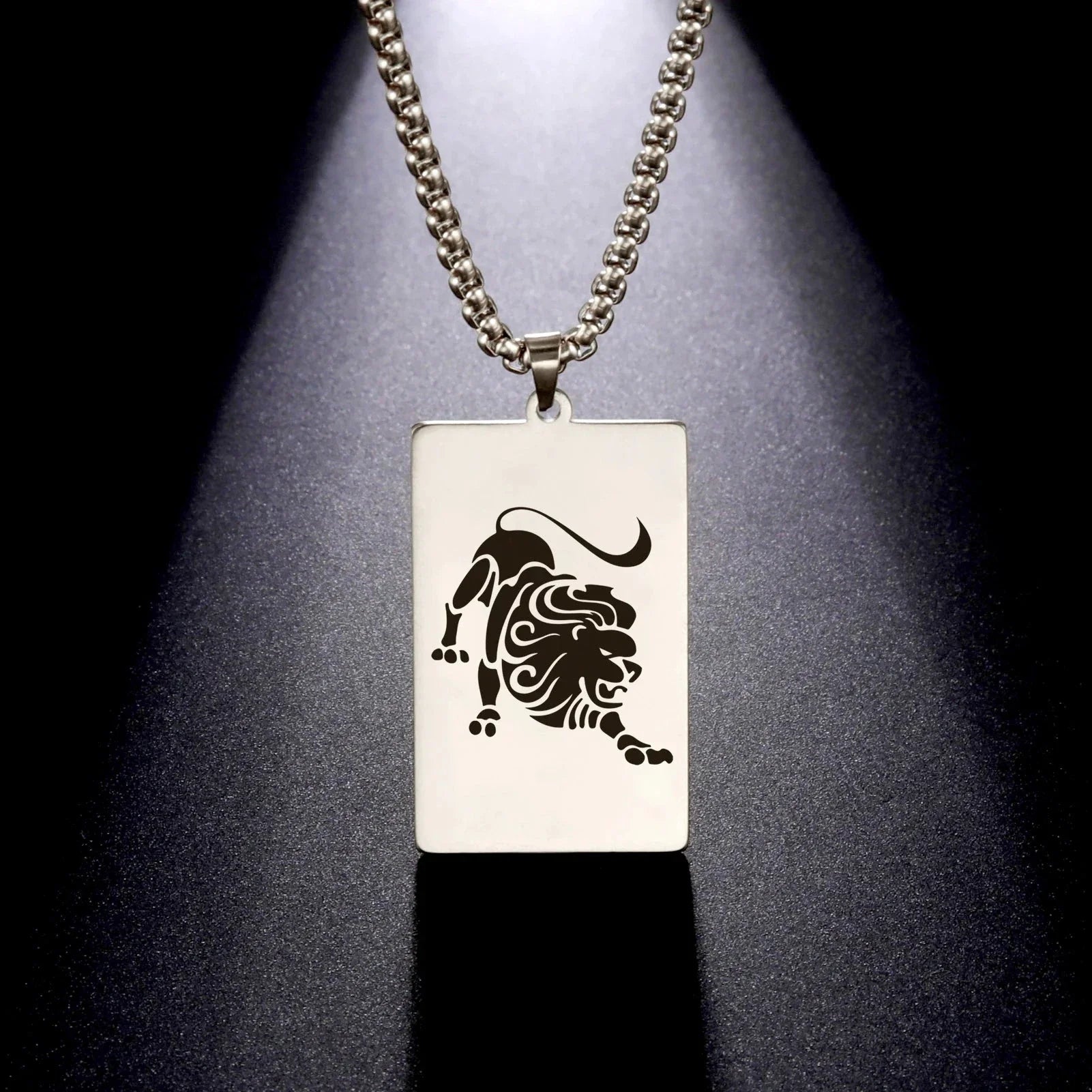 Necklace with Elegant Zodiac Sign Pendant