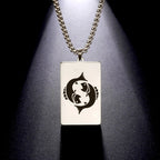 Necklace with Elegant Zodiac Sign Pendant
