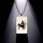Necklace with Elegant Zodiac Sign Pendant