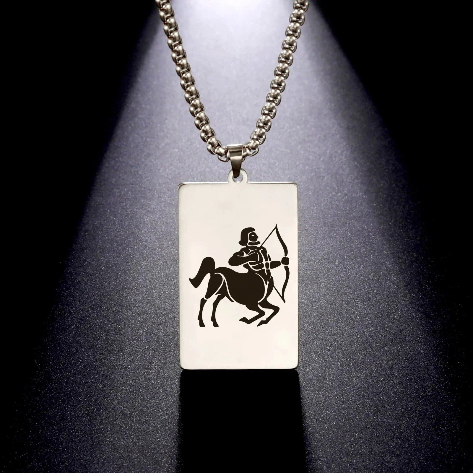 Necklace with Elegant Zodiac Sign Pendant