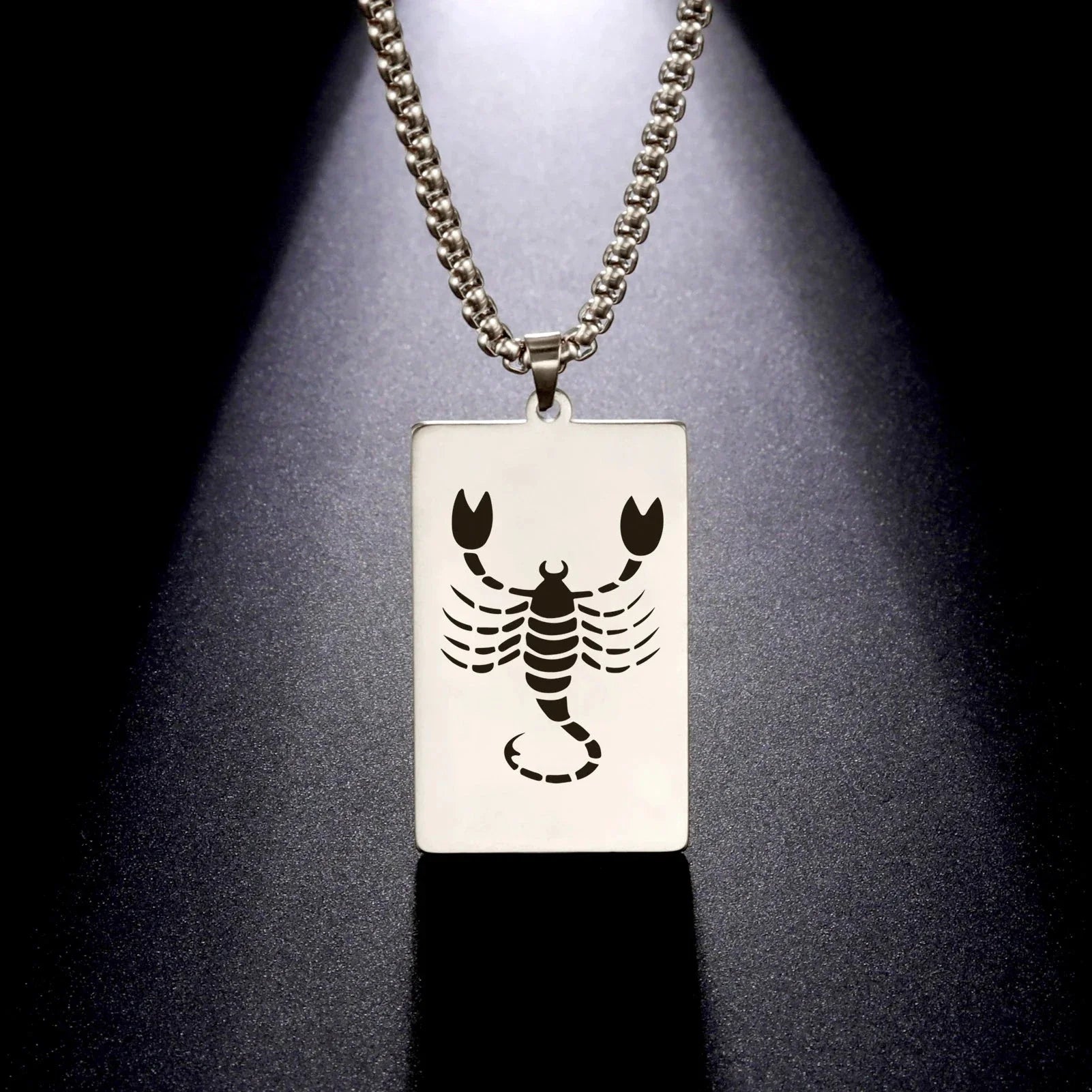 Necklace with Elegant Zodiac Sign Pendant