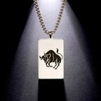 Necklace with Elegant Zodiac Sign Pendant