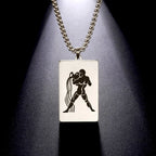 Necklace with Elegant Zodiac Sign Pendant