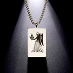 Necklace with Elegant Zodiac Sign Pendant