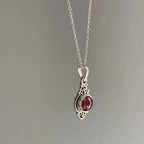 Collier avec Pendentif Ethniques Vintage Femme