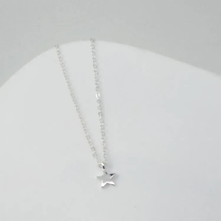 Necklace with Silver Star Pendant