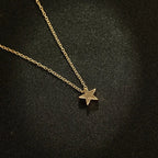 Necklace with Gold Star Pendant