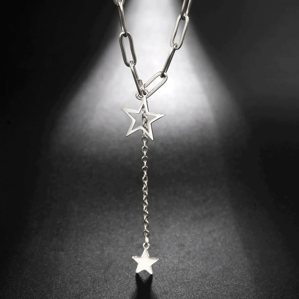 Necklace with Silver Star Pendant