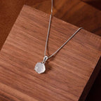 Necklace with Moonstone Fertility Pendant for Women