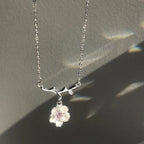 Necklace with Cherry Blossom Pendant