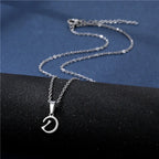 Collier personnalisé avec pendentif initiale d