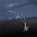 Collier personnalisé avec pendentif initiale n
