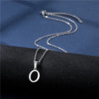 Collier personnalisé avec pendentif initiale o