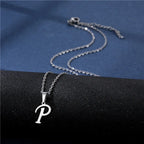 Collier personnalisé avec pendentif initiale p