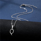 Collier personnalisé avec pendentif initiale q