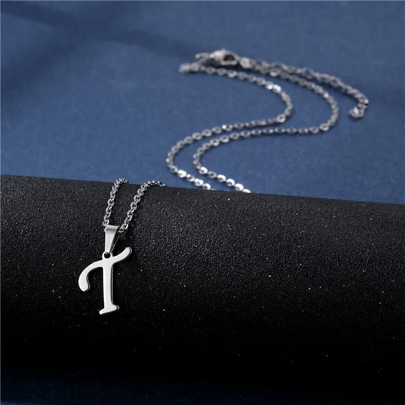 Collier personnalisé avec pendentif initiale t