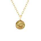 Necklace with Moon Pendant for Women gold