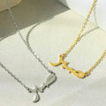 Collier avec pendentif "Sabr" arabe pour femme or