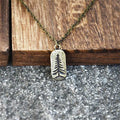 Collier avec Pendentif Sapin or