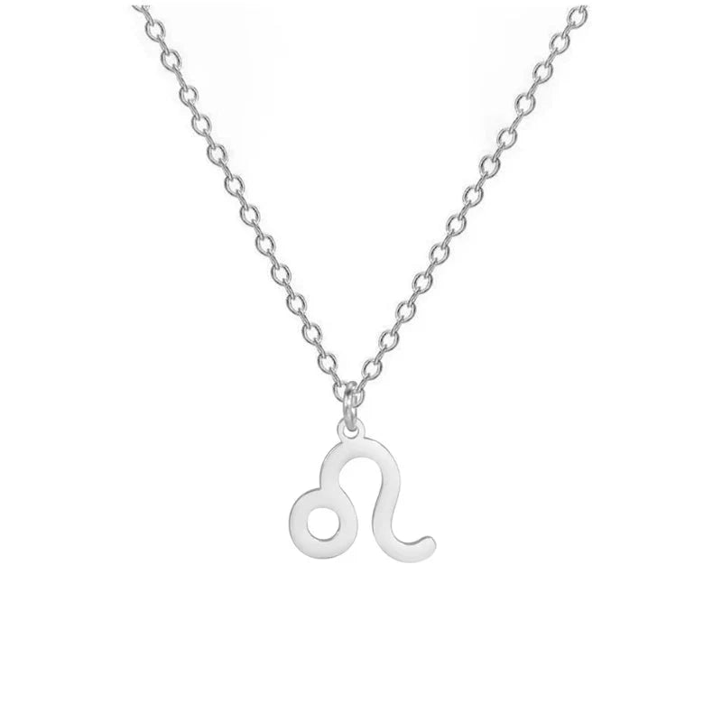 Necklace with Gold Zodiac Sign Pendant