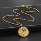 Necklace with Zodiac Sign Astrological Pendant for Men or Women