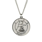 Necklace with Zodiac Sign Astrological Pendant for Men or Women
