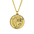 Necklace with Zodiac Sign Astrological Pendant for Men or Women