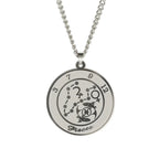Necklace with Zodiac Sign Astrological Pendant for Men or Women