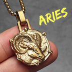 Necklace with Zodiac Sign Pendant