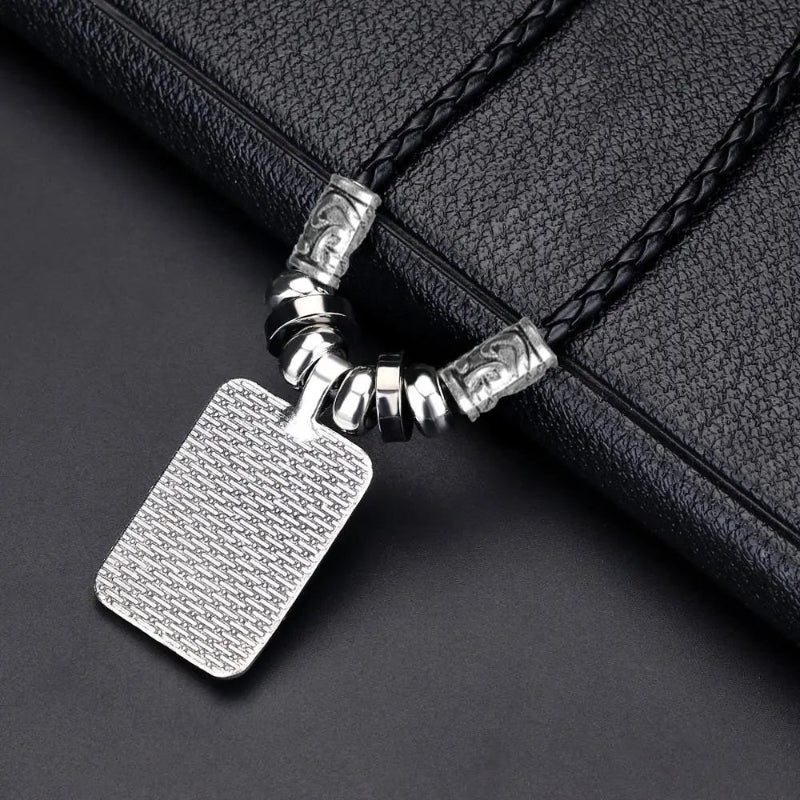 Necklace with Zodiac Sign Pendant for Men