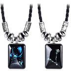 Necklace with Zodiac Sign Pendant for Men
