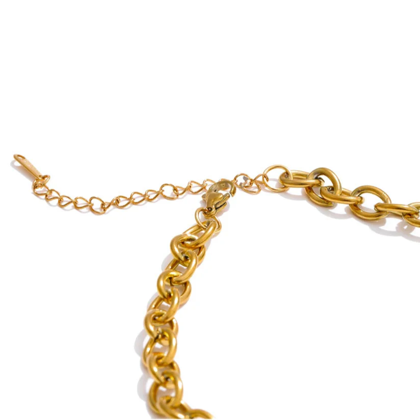 Necklace with Sun and Moon Pendant for Women