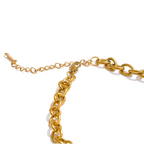 Necklace with Sun and Moon Pendant for Women