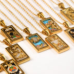 Necklace with Tarot Pendant 
