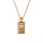 Necklace with Tarot Pendant 