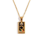 Necklace with Tarot Pendant 