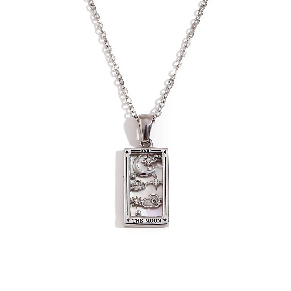 Necklace with Tarot Pendant 