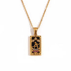 Necklace with Tarot Pendant 