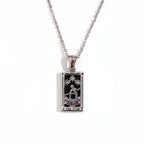 Necklace with Tarot Pendant 