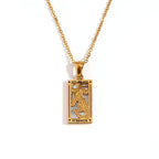 Necklace with Tarot Pendant 
