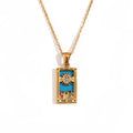Necklace with Tarot Pendant 