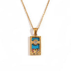 Necklace with Tarot Pendant 