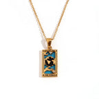 Necklace with Tarot Pendant 