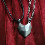 Heart Necklace for Couples