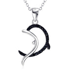 Silver Dolphin Necklace