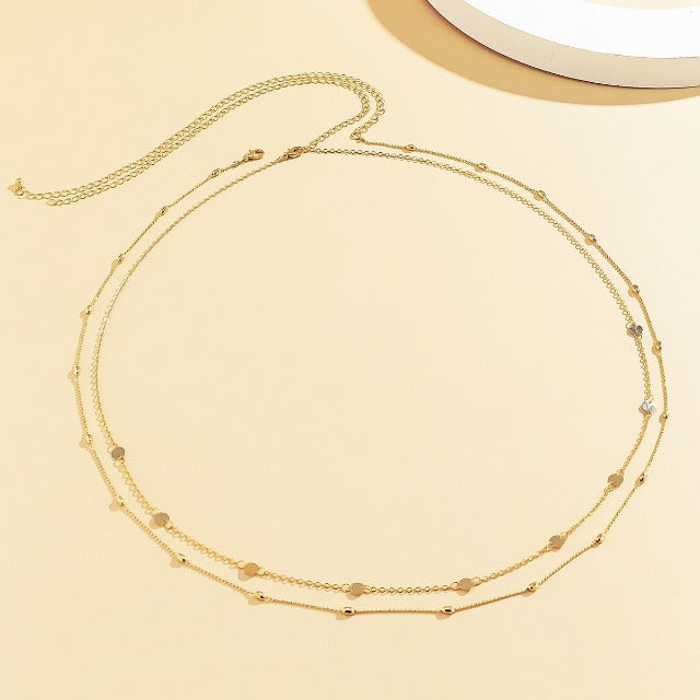 Belly Necklace for Women gold