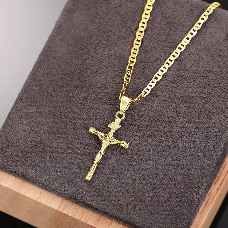 Collier et Pendentif Chrétien Jésus 2