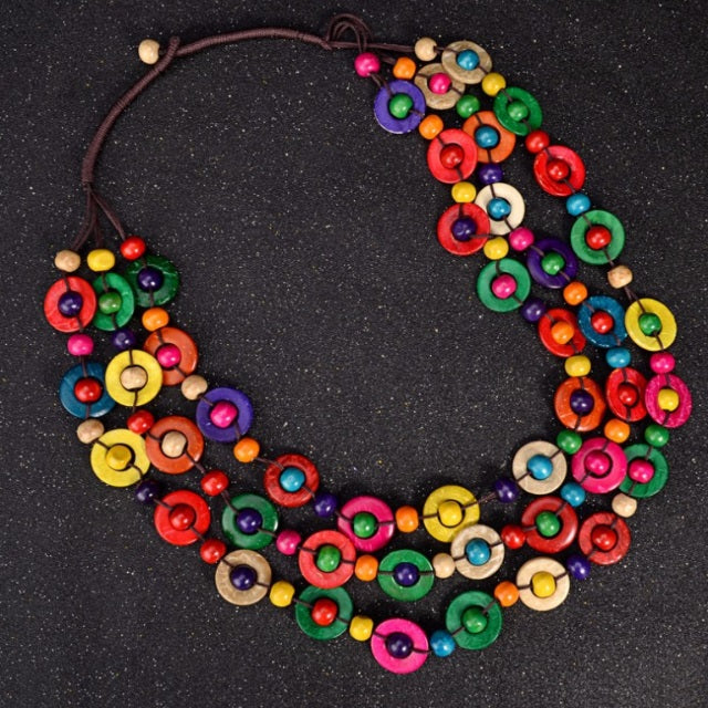 Colorful Ethnic Necklace