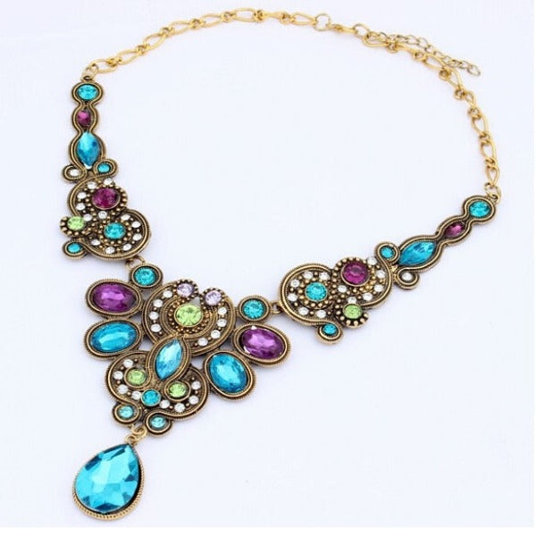 Multicolored Ethnic Necklace