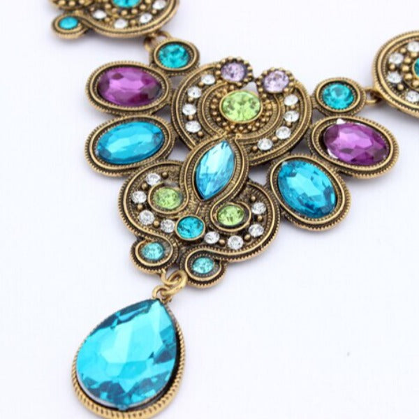 Multicolored Ethnic Necklace